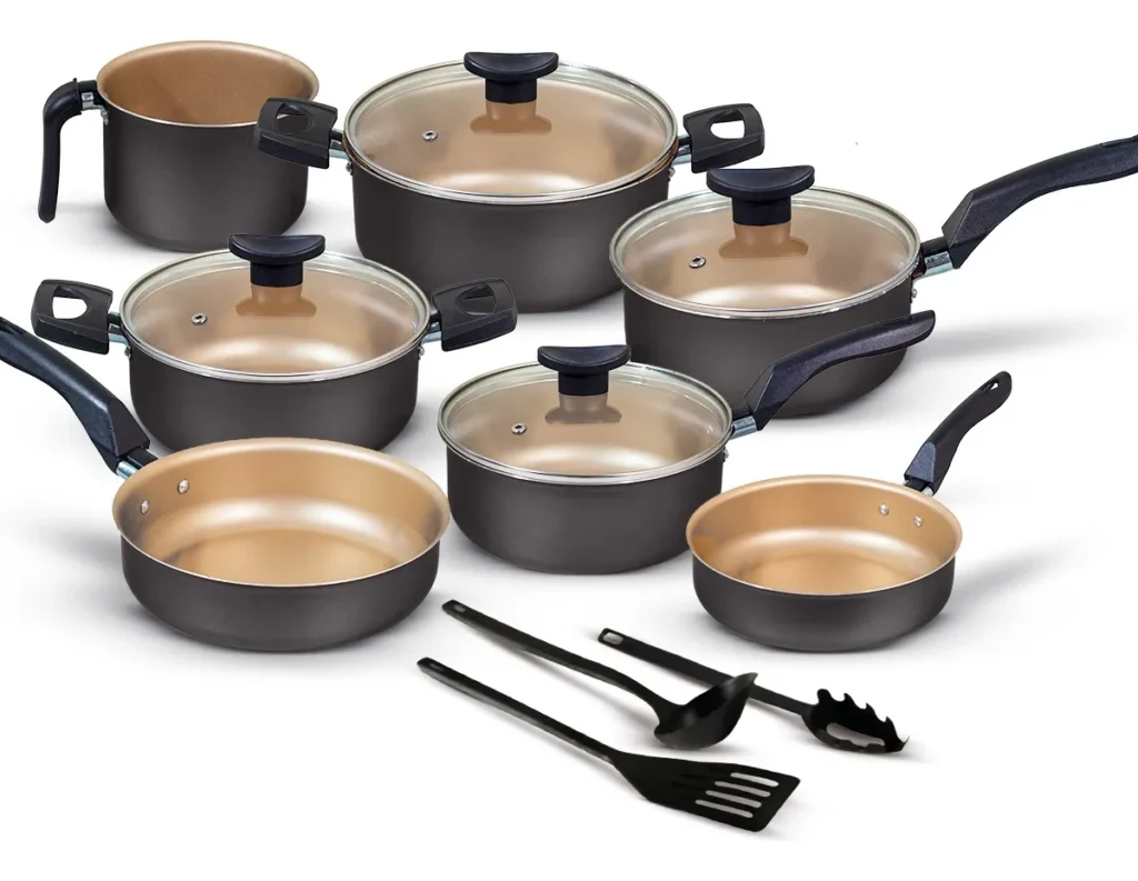 Conjunto de Panelas Antiaderente Essenza Di Chef