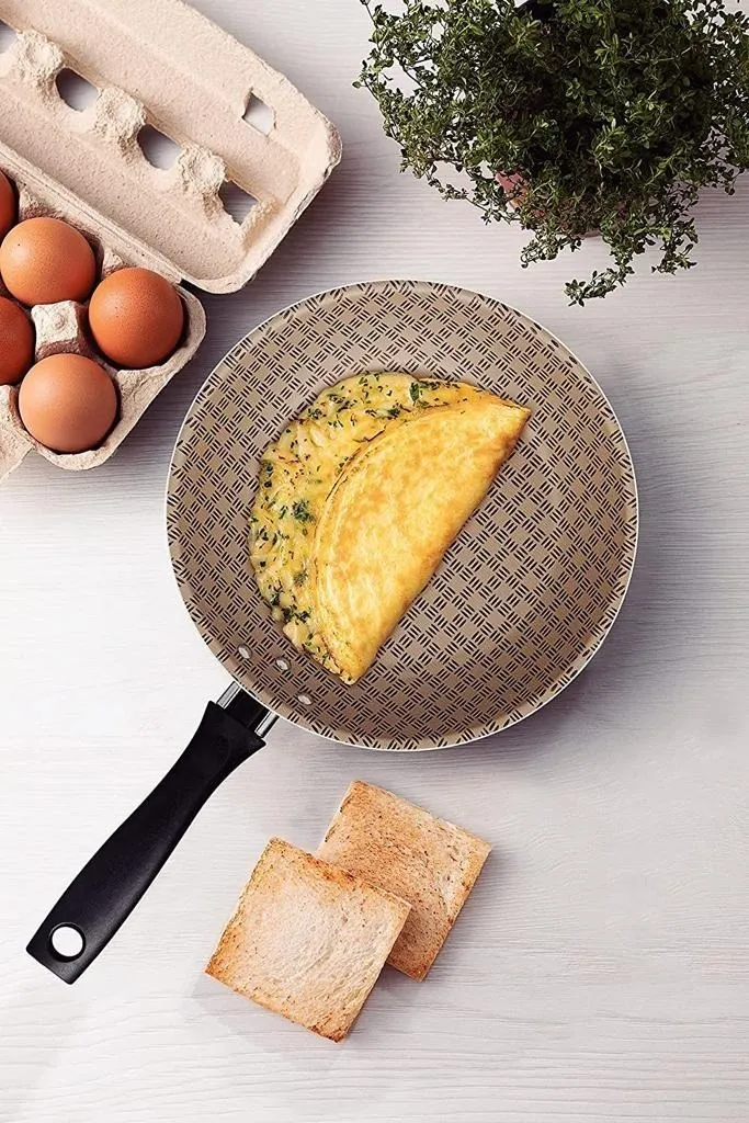 Frigideira Antiaderente Tramontina Turim Vermelha