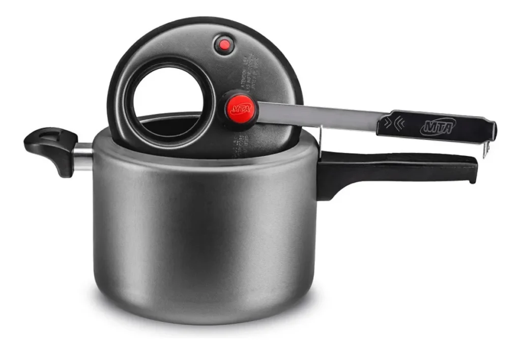 Panela de Pressão 4.5L Grafite MTA Antiaderente 6000